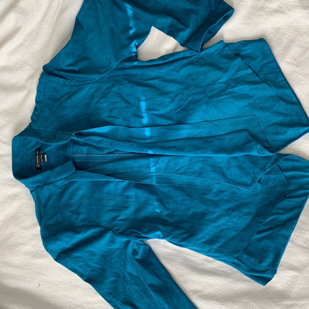 Turquoise blazer